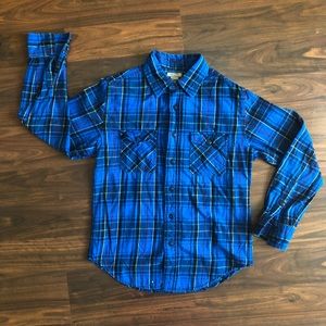 Arizona Jean Company Flannel Plaid Shirt